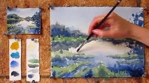 Dạy vẽ tranh phong cảnh màu nước cùng Paint Corner hình ảnh 2