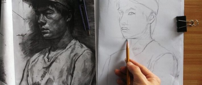 Mách nhỏ các bước cơ bản để bạn có thể tự học vẽ chân dung bằng bút chì