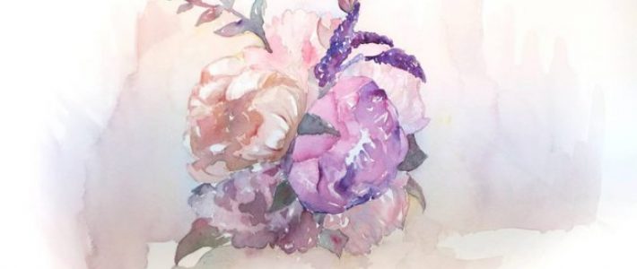 Cùng Paint Corner học phương pháp cách vẽ hoa bằng màu nước