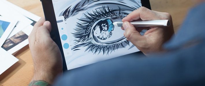 Tận dụng Adobe photoshop cc 2018 – phần mềm vẽ chân dung bằng bút chì